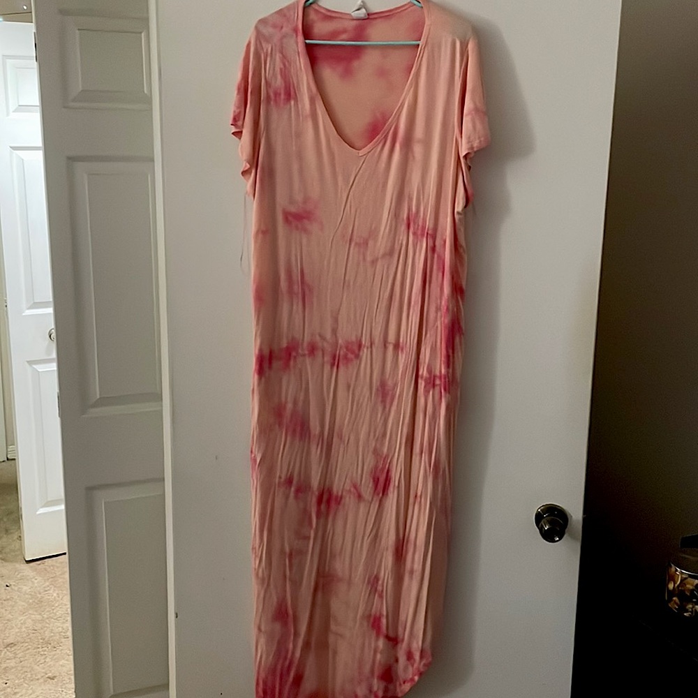 Maxi dress-coverup